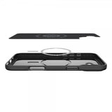 Spigen iPhone 16 Plus Cover Thin Fit MagFit Sort