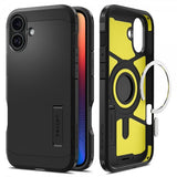 Spigen iPhone 16 Plus Cover Tough Armor MagFit Sort