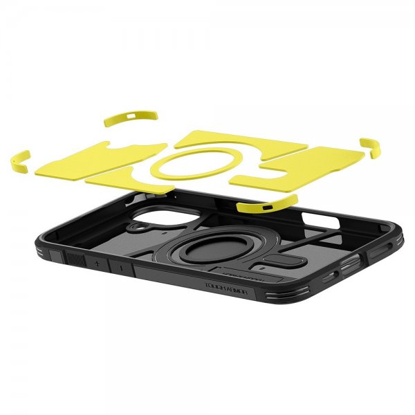 Spigen iPhone 16 Plus Cover Tough Armor MagFit Sort