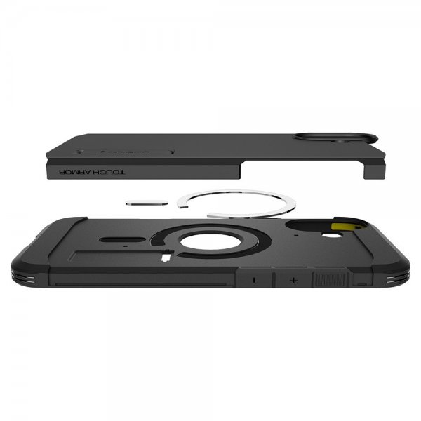 Spigen iPhone 16 Plus Cover Tough Armor MagFit Sort