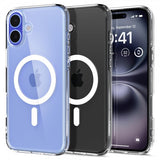 Spigen iPhone 16 Plus Cover Ultra Hybrid MagFit Hvid