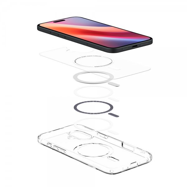 Spigen iPhone 16 Plus Cover Ultra Hybrid MagFit Hvid
