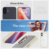 Spigen iPhone 16 Plus Cover Ultra Hybrid Mute Beige