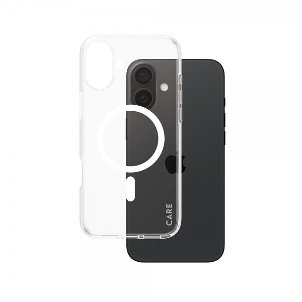 CARE by PanzerGlass iPhone 16 Plus Cover Urban Combat MagSafe Hvid