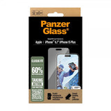 PanzerGlass iPhone 15 Plus/iPhone 16 Plus Skærmbeskyttelse Classic Fit EasyAligner