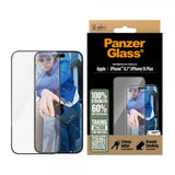 PanzerGlass iPhone 15 Plus/iPhone 16 Plus Skærmbeskyttelse Ultra-Wide Fit EasyAligner