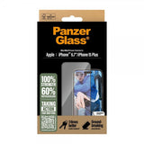 PanzerGlass iPhone 15 Plus/iPhone 16 Plus Skærmbeskyttelse Ultra-Wide Fit EasyAligner