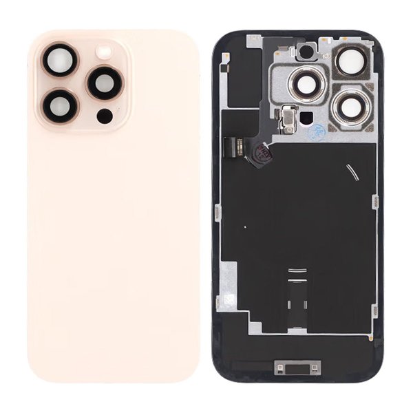 iPhone 16 Pro Bagside Glas - Guld