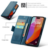 CaseMe iPhone 16 Pro Cover 023-serien Blå