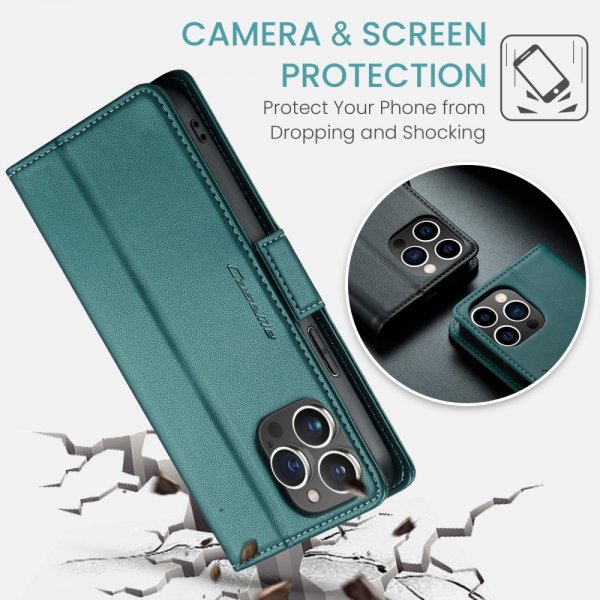 CaseMe iPhone 16 Pro Etui 023 Series Grøn