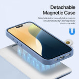 Dux Ducis iPhone 16 Pro Cover 2-i-1 Lawa Series MagSafe Blå