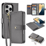 Dux Ducis iPhone 16 Pro Cover 2-i-1 Lawa Series MagSafe Grå