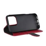Gear iPhone 16 Pro Cover 3 Kreditkortlommer Rød