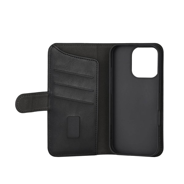 Gear iPhone 16 Pro Cover 3 Kortlommer Sort