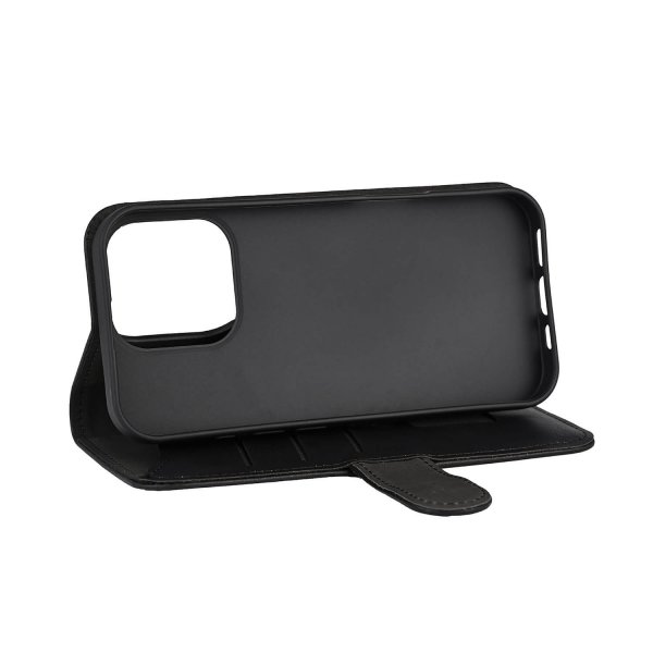 Gear iPhone 16 Pro Cover 3 Kortlommer Sort