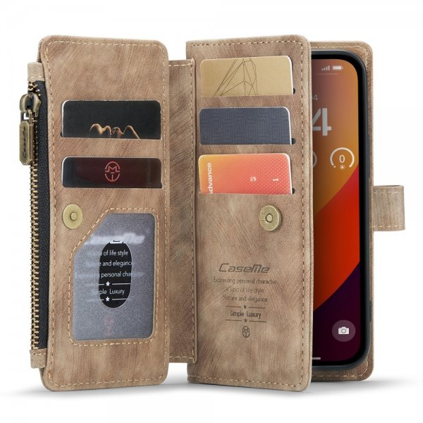 CaseMe iPhone 16 Pro Cover C30 Series Brun