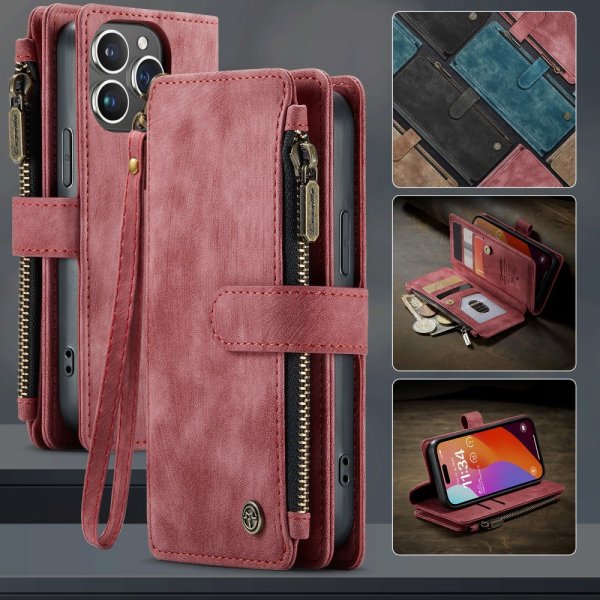 CaseMe iPhone 16 Pro Cover C30 Series Rød