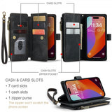 CaseMe iPhone 16 Pro Cover C30-serien Sort