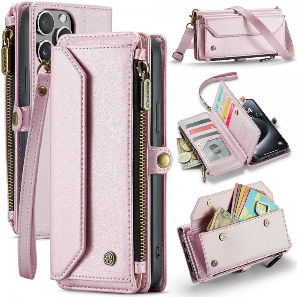 CaseMe iPhone 16 Pro Cover C36 Series Pink