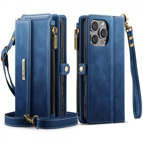 CaseMe iPhone 16 Pro Cover C39 Serie Blå