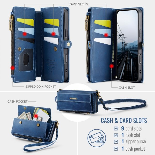 CaseMe iPhone 16 Pro Cover C39 Serie Blå