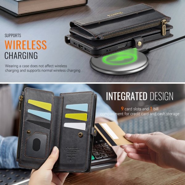 CaseMe iPhone 16 Pro Cover C39 Serie Sort