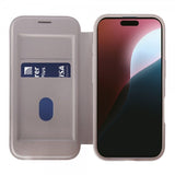 Vivanco iPhone 16 Pro Cover Mag Wallet Greige