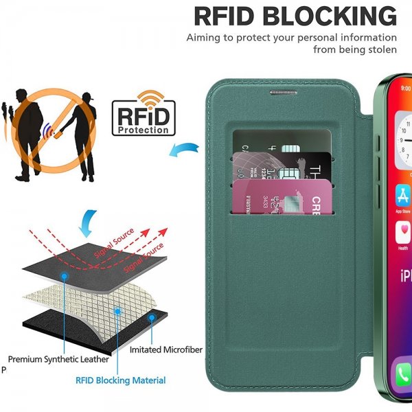 iPhone 16 Pro Cover MagSafe Grøn
