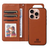 Betopnice iPhone 16 Pro Etui med Aftageligt Cover 005 Brun