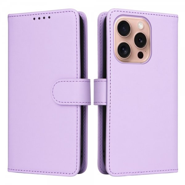 Betopnice iPhone 16 Pro Cover med Aftageligt Cover 005 Lilla