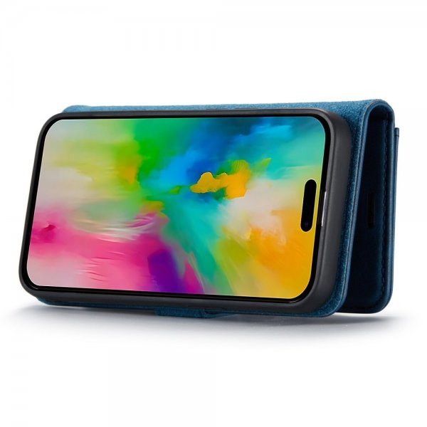 Dg.Ming iPhone 16 Pro Cover med Aftageligt Cover Blå
