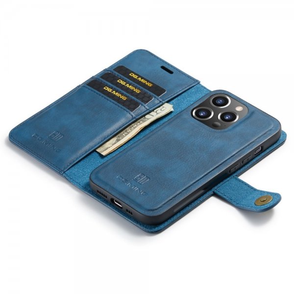 Dg.Ming iPhone 16 Pro Cover med Aftageligt Cover Blå