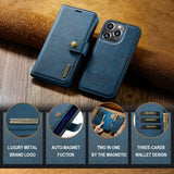 Dg.Ming iPhone 16 Pro Cover med Aftageligt Cover Blå