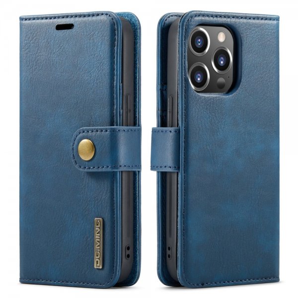 Dg.Ming iPhone 16 Pro Cover med Aftageligt Cover Blå