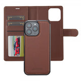 Lc.Imeeke iPhone 16 Pro Cover med Aftageligt Skal L2 Series MagSafe Brun