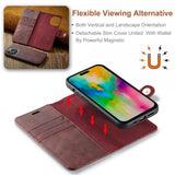Dg.Ming iPhone 16 Pro Cover med Aftageligt Cover Rød