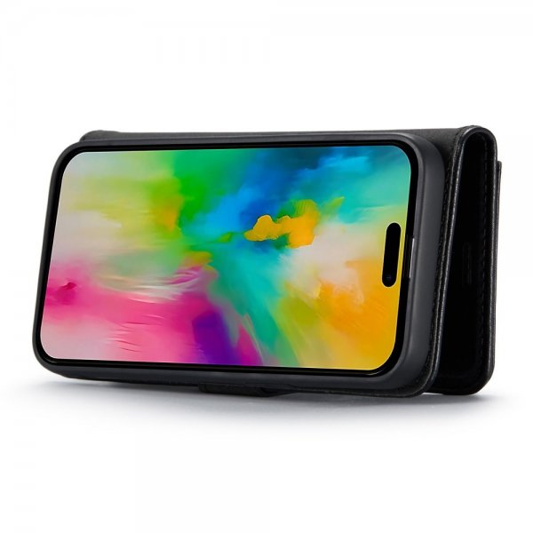 Dg.Ming iPhone 16 Pro Cover med Aftageligt Cover Sort