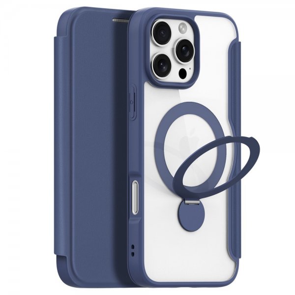 Dux Ducis iPhone 16 Pro Cover Skin X Pro Series Kickstand MagSafe Blå