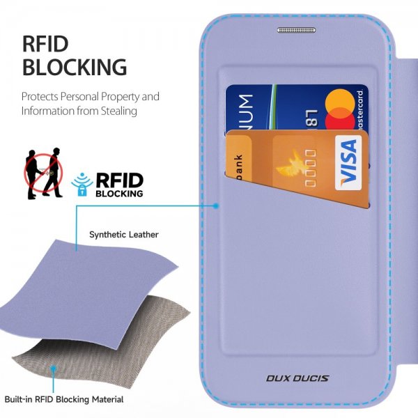 Dux Ducis iPhone 16 Pro Cover Skin X Pro Series Kickstand MagSafe Lilla