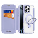 Dux Ducis iPhone 16 Pro Cover Skin X Pro Series Kickstand MagSafe Lilla