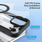 Dux Ducis iPhone 16 Pro Cover Skin X Pro Series Kickstand MagSafe Sort