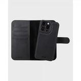 holdit iPhone 16 Pro Fodral Wallet Case Magnet Plus Sort