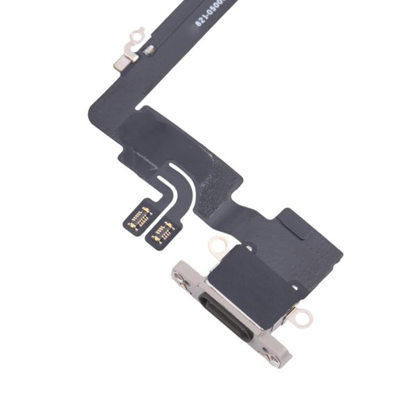 iPhone 16 Pro Opladningsstik Flexkabel Original - Sort