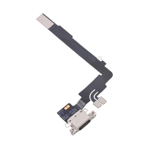 iPhone 16 Pro Opladningsstik Flexkabel Original - Sort