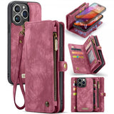 CaseMe iPhone 16 Pro Max Cover 008 Series Aftageligt Cover Rød