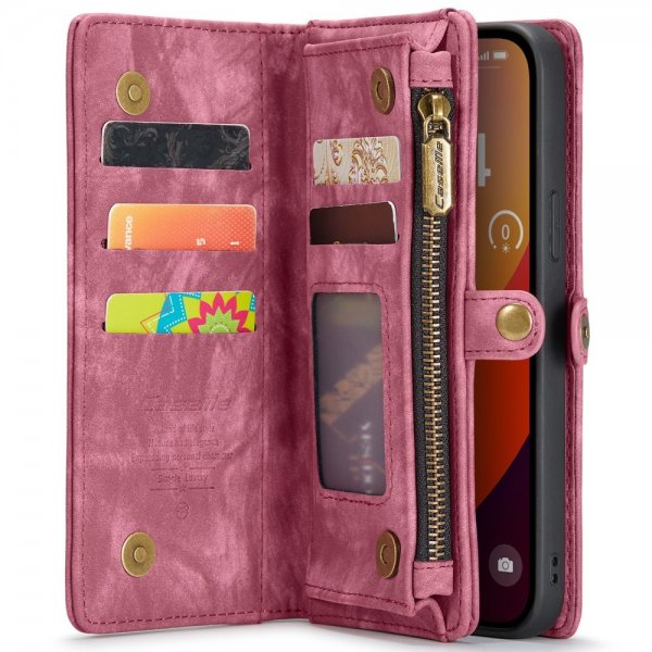 CaseMe iPhone 16 Pro Max Cover 008 Series Aftageligt Cover Rød