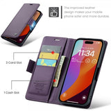 CaseMe iPhone 16 Pro Max Cover 023 Series Lilla