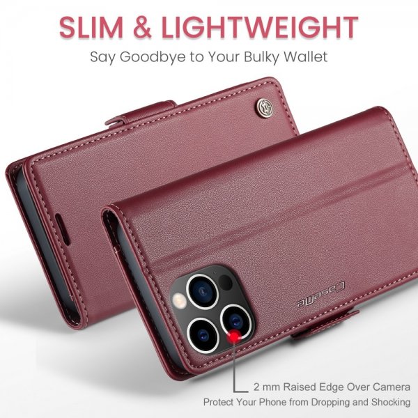 CaseMe iPhone 16 Pro Max Cover 023 Series Rød