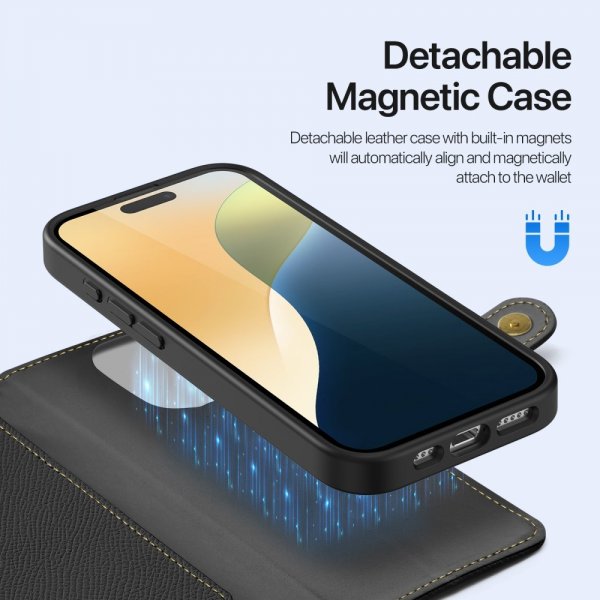 Dux Ducis iPhone 16 Pro Max Cover 2-i-1 Lawa Series MagSafe Sort