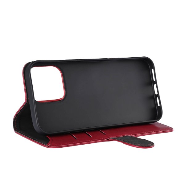 Gear iPhone 16 Pro Max Etui 3 Kortlommer Rød
